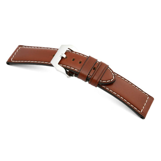 Cognac Tanned Leather Watch Band | Firenze | For Panerai