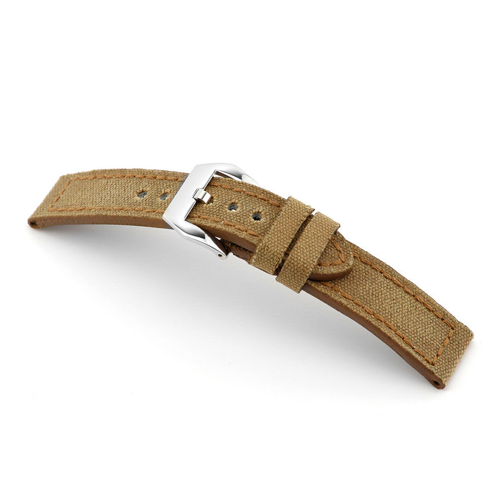 Honey Genuine Canvas Watch Band | Maryland | Vintage